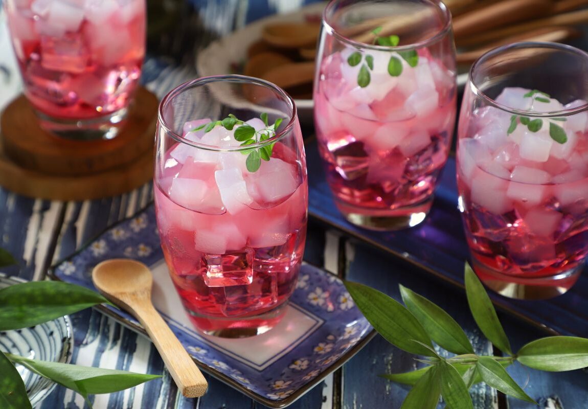 Kreasi minuman nata de coco